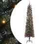 vidaXL Dirbtinė Kalėdų eglutė Žalia 210 cm PVC, plastikas ir plienas