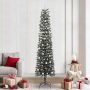 vidaXL Dirbtinė Kalėdų eglutė Žalia 240 cm PVC, plastikas ir plienas