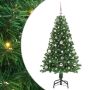 vidaXL Dirbtinė Kalėdų eglutė Žalia 150 cm PVC ir Plienas ir Plastikas