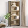 vidaXL Knygų spinta 2 pcs Meistrų ąžuolas 80 x 30 x 155 cm