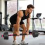 vidaXL 2-in-1 hantelių rinkinys 30kg Juoda ir raudona