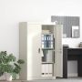 vidaXL Oppbevaringsskap Baltas 80 x 40 x 140 cm Plienas