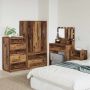 vidaXL Saugojimo spintos 2 pcs Senovinis medis 60 x 48 x 105 cm
