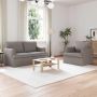 vidaXL Sofos komplektas 2 pcs Tortora 144 x 80 x 85 cm audinys