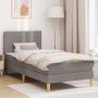 vidaXL Lovos rėmas Taupe 90 x 190 cm Poliesteris