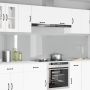 vidaXL Virtuvės užpakalinė plokštė 2 pcs Skaidrus 120 x 60 cm