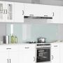 vidaXL Virtuvės užpakalinė plokštė 2 pcs Balta 100 x 60 cm