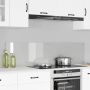 vidaXL Virtuvės užpakalinė plokštė 2 pcs Skaidrus 80 x 40 cm
