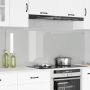 vidaXL Virtuvės užpakalinė plokštė 2 pcs Skaidrus 80 x 60 cm