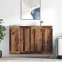 vidaXL Prikabinama spinta 2 pcs Senas medis 69,5 x 34 x 90 cm