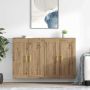 vidaXL Prikabinama spinta 2 pcs Amatininkų ąžuolas 69,5 x 34 x 90 cm