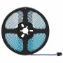 vidaXL LED juosta 2 pcs Juoda ir permatoma 4000 mm Varis ir plastikas