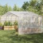 vidaXL Tent su kilpom Skaidrus 3 x 12 m Polietilenas