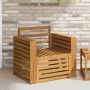 vidaXL Lauko sofos komplektas Natūrali 79 x 63 x 73 cm
