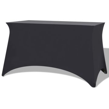 vidaXL Tamprios staltiesės, 2 vnt., 183x76x74 cm, antracito sp.