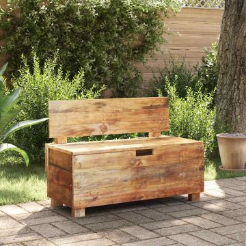 vidaXL Suoliukas, 86x40x60cm, raudonmedžio medienos masyvas