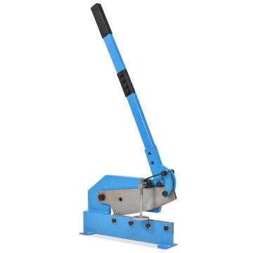 vidaXL Metalo žirklės su svirtimi, mėlynos spalvos, 300mm