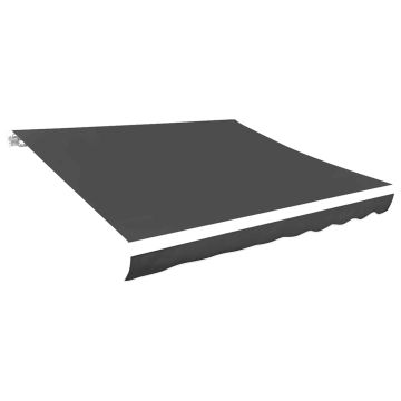 vidaXL Markizės uždangalas, antracito spalvos, 300x250cm