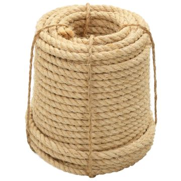 vidaXL Virvė, 50m, 100% sizalis, 12mm