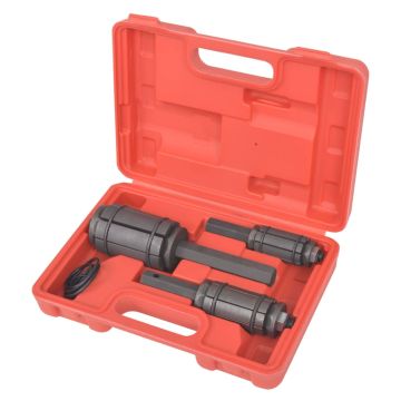 vidaXL Išmetimo vamzdžių/duslint. plėtikl. kompl., 1-1/8" iki 3-1/2"