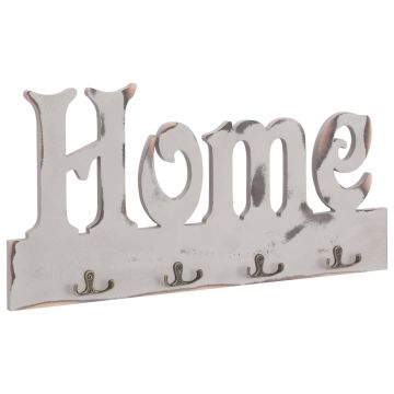 vidaXL Prie sienos montuojama paltų kabykla HOME, 50x23cm