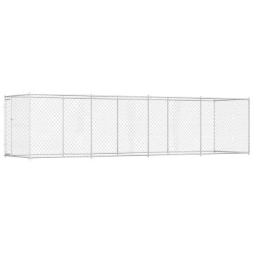 vidaXL Lauko šuns voljeras, 760x192x185 cm
