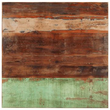 vidaXL Stalviršis, 80x80cm, medienos masyvas, 15-16mm, kvadratinis