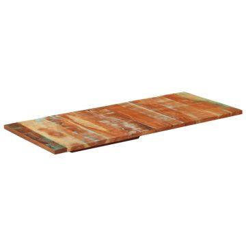 vidaXL Stalviršis, 60x140cm, medienos masyvas, 25–27mm, stačiakampis