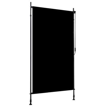 vidaXL Lauko roletas, antracito spalvos, 120x270cm