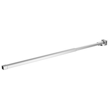 vidaXL Atrama dušo pertvarai, nerūdijantis plienas, 70-120cm