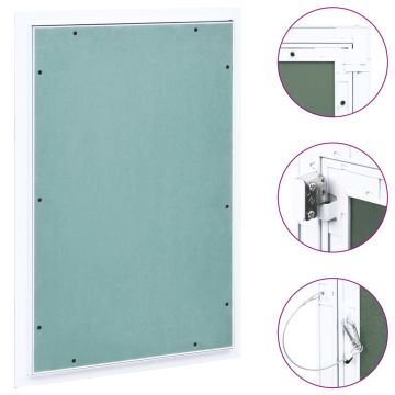 vidaXL Gipso kartono plokštė su aliuminiu rėmu, 400x600mm