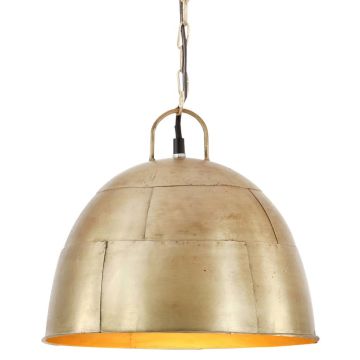 vidaXL Pakabinamas šviestuvas, žalvario, 31cm, 25W, apskritas, E27