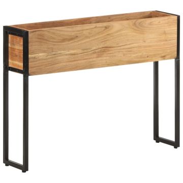 vidaXL Lovelis, 90x20x68cm, akacijos medienos masyvas