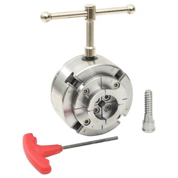vidaXL Medienos griebtuvas, 4 žiotys, sidabrinis, 96mm, plienas