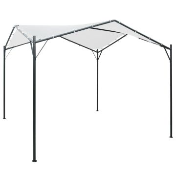 vidaXL Pavėsinė, baltos spalvos, 3x3x2,6m, 180g/m²