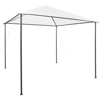 vidaXL Pavėsinė, baltos spalvos, 3x3x2,9m, 180g/m²