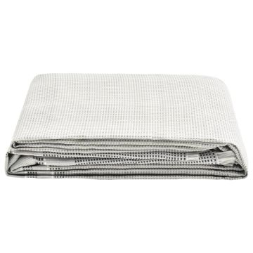 vidaXL Palapinės kilimas, pilkos spalvos, 400x250cm