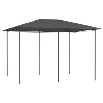 vidaXL Pavėsinė, antracito spalvos, 3x4x2,6m, 160g/m²