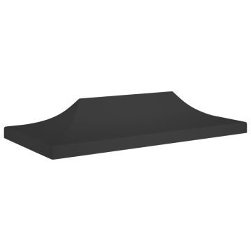 vidaXL Proginės palapinės stogas, juodos spalvos, 6x3m, 270 g/m²