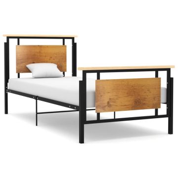 vidaXL Lovos rėmas, 100x200cm, metalas