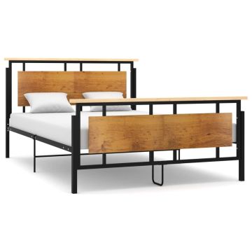 vidaXL Lovos rėmas, 140x200cm, metalas