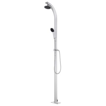 vidaXL Sodo dušas, 215cm, aliuminis