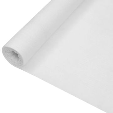 vidaXL Privatumo suteikiantis tinklelis, baltas, 1,5x50m, HDPE