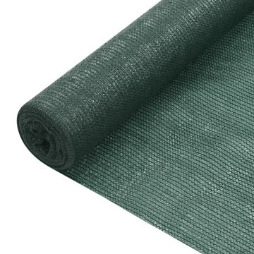 vidaXL Privatumo suteikiantis tinklelis, žalias, 1,8x50m, HDPE, 75g/m²