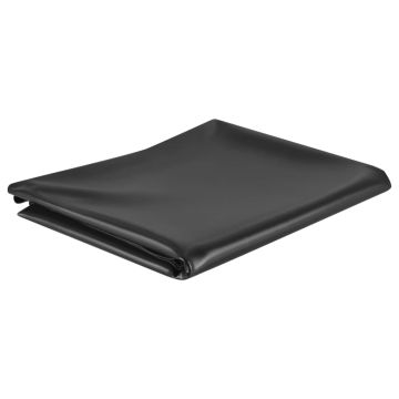 vidaXL Tvenkinio įdėklas, juodos spalvos, 3x8m, PVC, 0,5mm