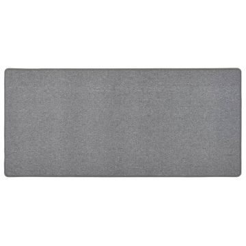 vidaXL Kilimas-takelis, tamsiai pilkos spalvos, 50x100cm
