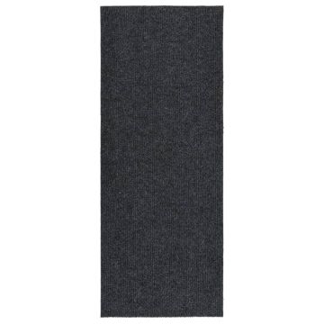 vidaXL Purvą sugeriantis kilimas-takelis, antracito spalvos, 100x250cm