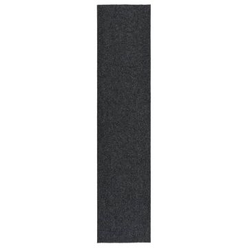 vidaXL Purvą sugeriantis kilimas-takelis, antracito spalvos, 100x450cm