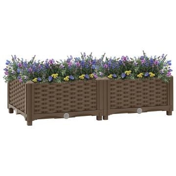vidaXL Aukštas lovelis, 80x40x23cm, polipropilenas