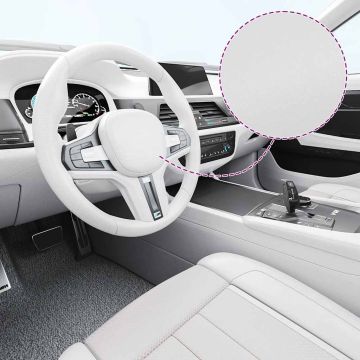 vidaXL Automobilio plėvelės, 2vnt., matinės baltos spalvos, 100x150cm